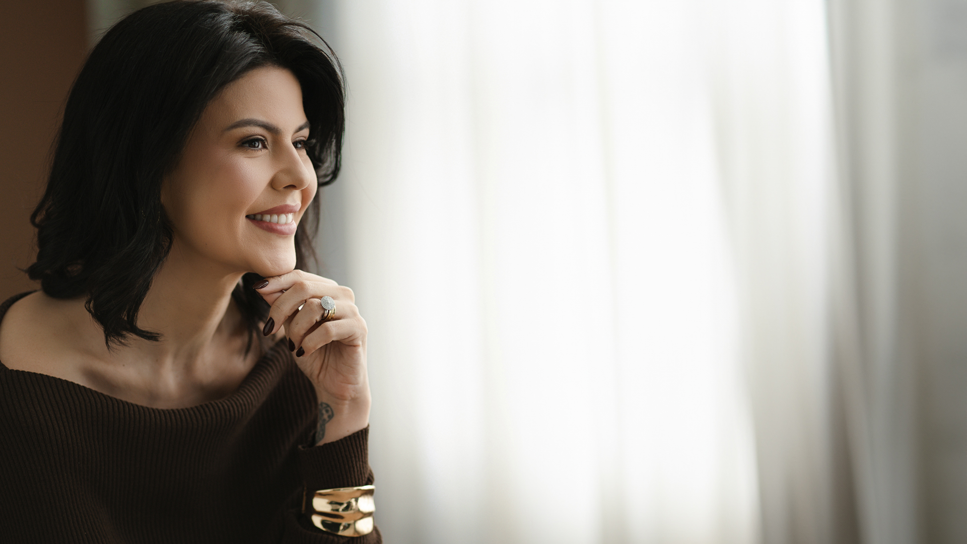 Tamara Kilpp apresentando sua experiência de estilo